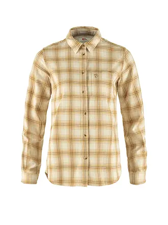 FJÄLLRÄVEN | Camicia da trekking da donna Oevik Flannel | beige